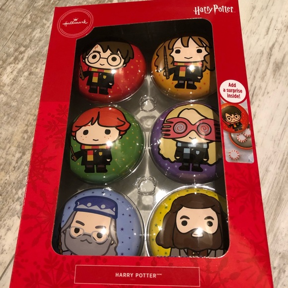 Hallmark Other - Hallmark Harry Potter Ornaments Set Surprise Balls